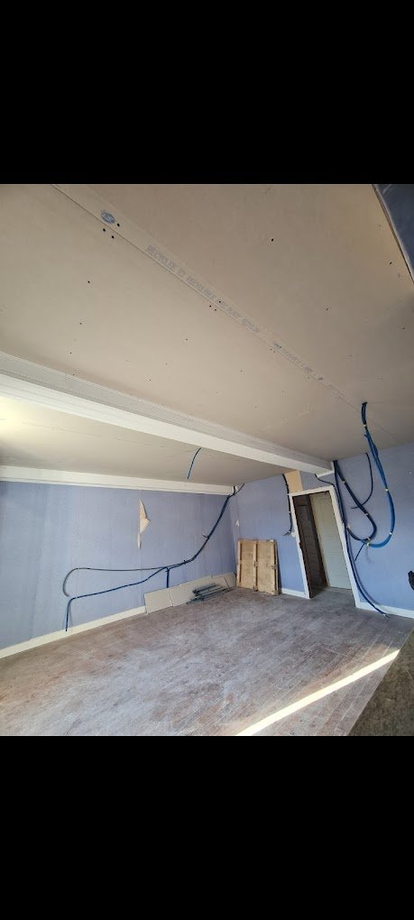 Plaquiste Pieusse - chantier mai 2024